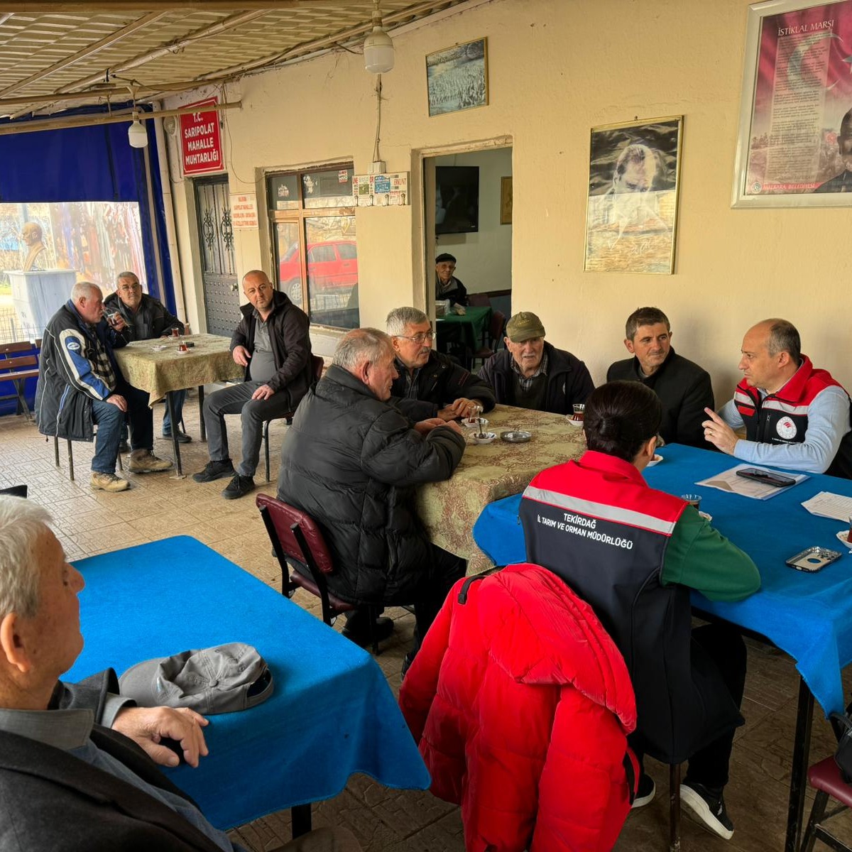 Üreticiler "Cuma Buluşmaları" programı kapsamında bilgilendiriliyor