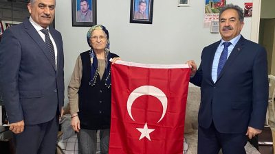 Kaymakam Güler, şehit aileleriyle bir araya geldi