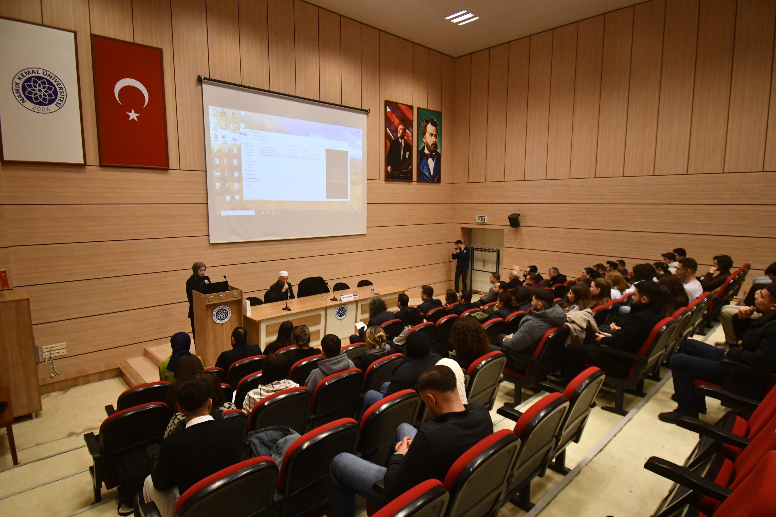 Tekirdağ Namık Kemal Üniversitesi Türk Dünyası Araştırmaları Topluluğu öncülüğünde “Terörsüz