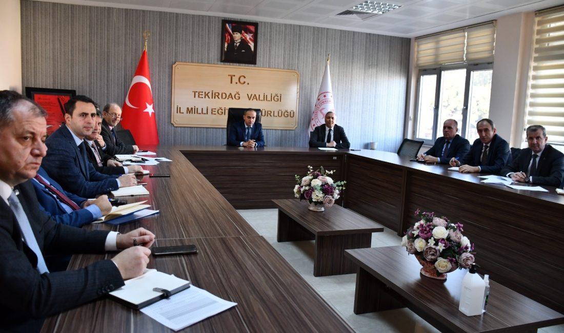 Tekirdağ İl Milli Eğitim Müdürlüğünce, il genelinde özel program ve