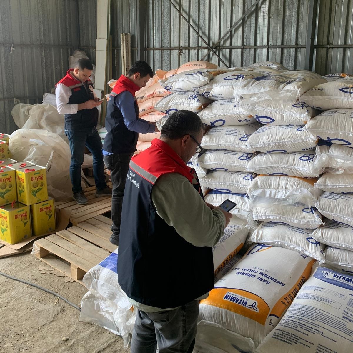 İl genelinde faaliyet gösteren gübre bayileri, satış noktaları, gübre dolum