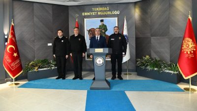 Soytürk, kentte emniyet ve asayiş hizmetlerine ilişkin Turanlı'dan brifing aldı