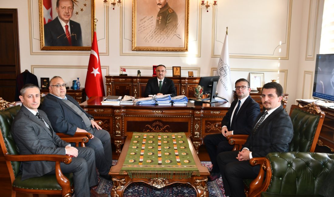 TREDAŞ Genel Müdürü Ergin’den Vali Soytürk’e Ziyaret Vali Soytürk, TREDAŞ Genel Müdürü Ergin’le bir süre görüştü