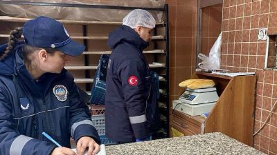 Şarköy Belediyesi tarafından fırın ve marketlerde hijyen, gramaj ve ürün
