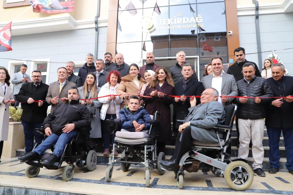 Tekirdağ Büyükşehir Belediyesi tarafından yapımı tamamlanan Kapaklı Mahalle Konağı düzenlenen