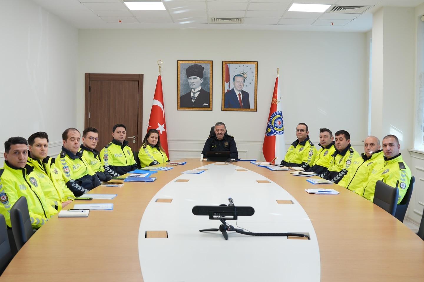 Tekirdağ İl Emniyet Müdürlüğü bağlı trafik birimlerinin müdür ve amiri