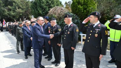 Tekirdağ Valisi Recep Soytürk, bayram vesilesiyle polis, jandarma ve sağlık