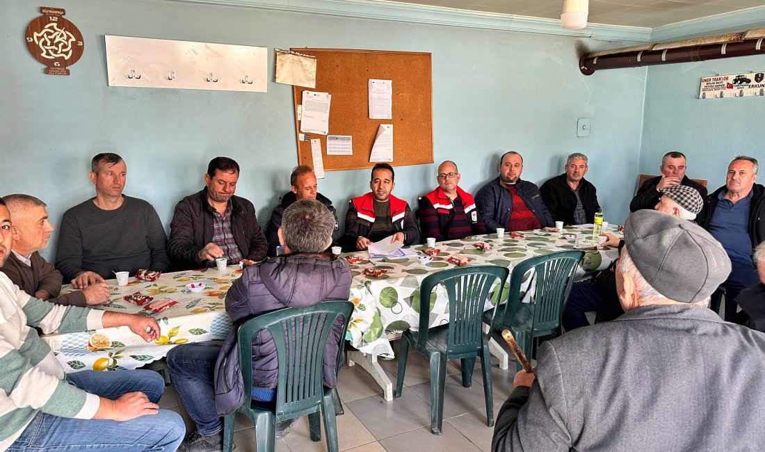 Tekirdağ’da üreticiler bilgilendiriliyor Tekirdağ Tarım ve Orman Müdürlüğü ekipleri bakanlık tarafından 81 ilde