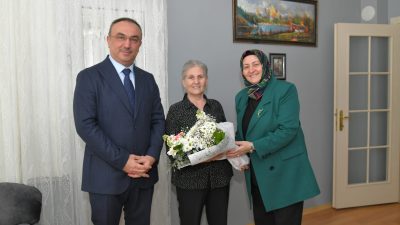 Tekirdağ Valisi Recep Soytürk ve eşi Nurdan Soytürk, Kadınlar Günü’nde