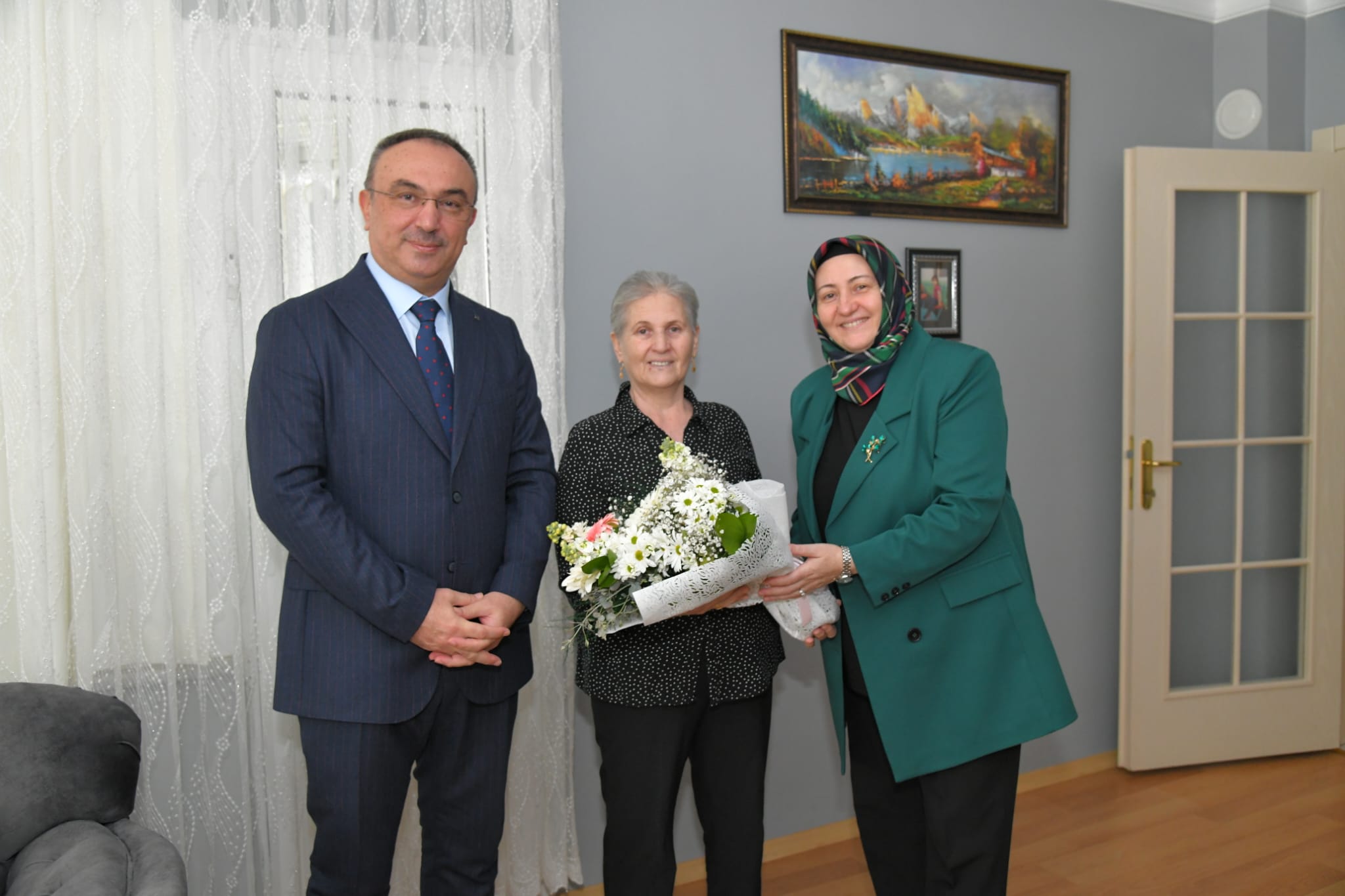 Tekirdağ Valisi Recep Soytürk ve eşi Nurdan Soytürk, Kadınlar Günü’nde