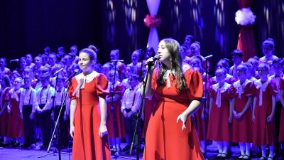 Tekirdağ’da 23 Nisan Ulusal Egemenlik ve Çocuk Bayramı dolayısıyla düzenlenen