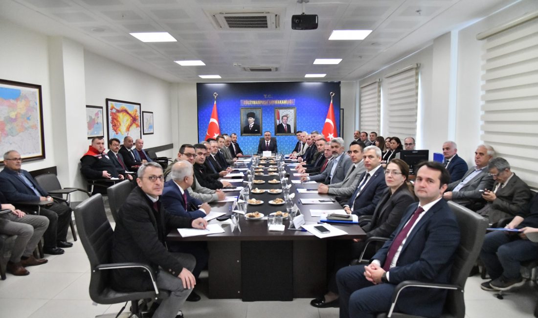 Tekirdağ’da İl Su Kurulu Toplantısı Gerçekleştirildi İçme-kullanma suyu havzası koruma planlarının il genelindeki uygulamaları ele alındı