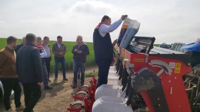 Tarımsal üretimde sürdürülebilirliği ve toprak sağlığını korumayı hedefleyen “Anıza Ayçiçeği