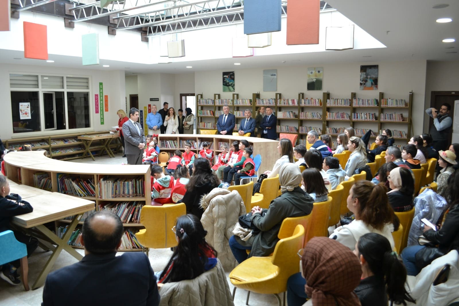 Tekirdağ İl Milli Eğitim Müdürlüğü tarafından Kütüphane Haftası etkinlikleri kapsamında
