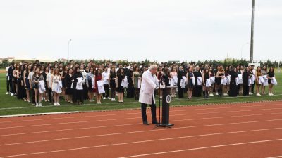 Tekirdağ Namık Kemal Üniversitesi Tıp Fakültesi’nde, tıp eğitimine adım atan
