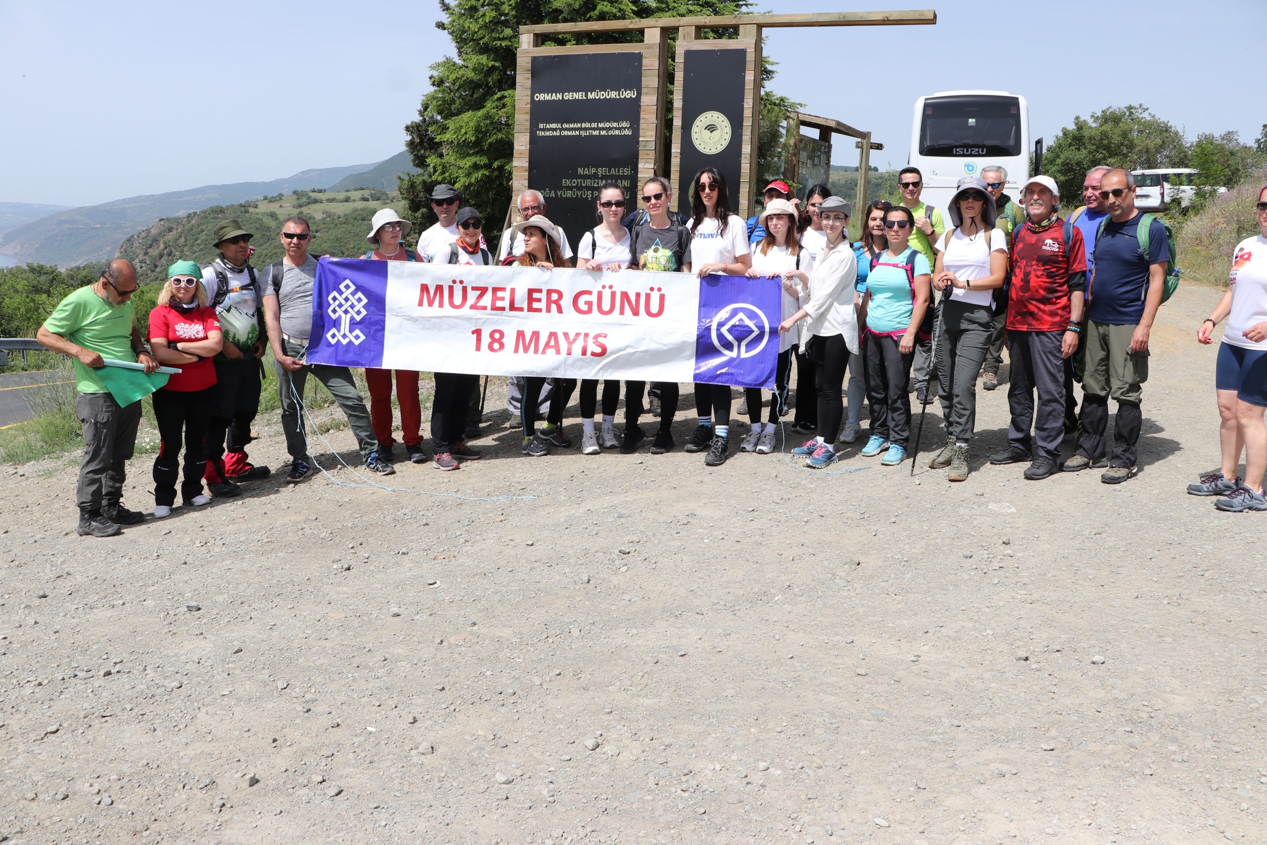 Tekirdağ’da “Müzeler Haftası” etkinlikleri kapsamında, doğa ve tarihin iç içe