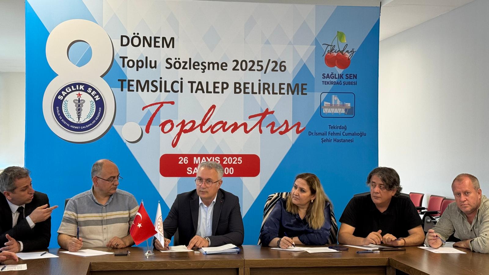 Sağlık-Sen, 8. Dönem Toplu Sözleşme süreci öncesinde sağlık ve sosyal