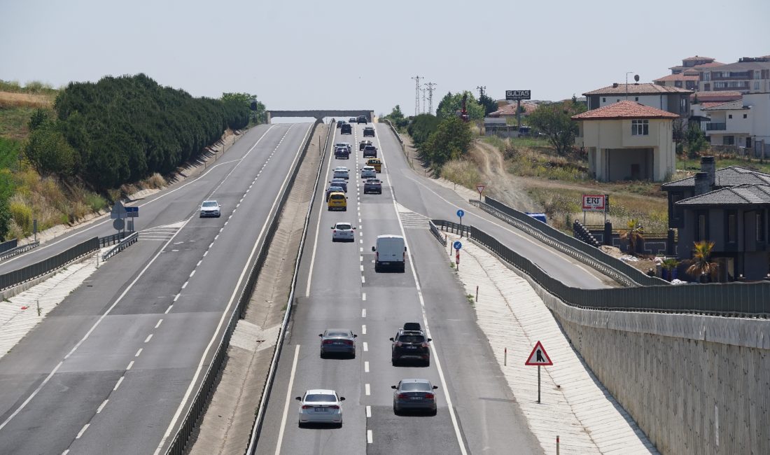 Tekirdağ’da Dönüş Yoğunluğu Başladı Kurban Bayramı tatilinin sona yaklaşmasıyla birlikte memleketlerinden ve tatil bölgelerinden