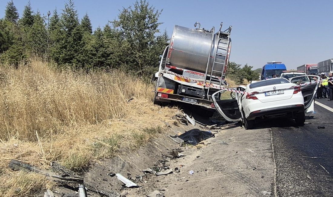 Tekirdağ’ın Ergene ilçesinde meydana gelen trafik kazasında 4 kişi yaşamını
