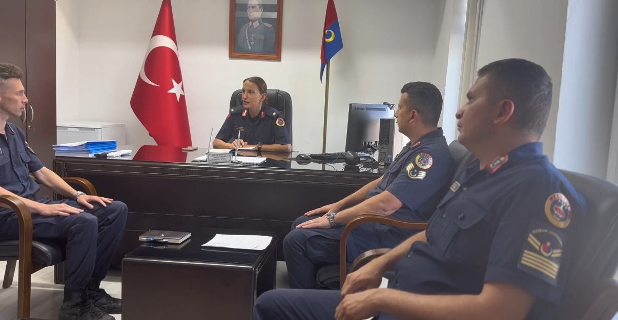 Tekirdağ’ın Muratlı ilçesinde İlçe Jandarma Komutanı olarak göreve başlayan Teğmen