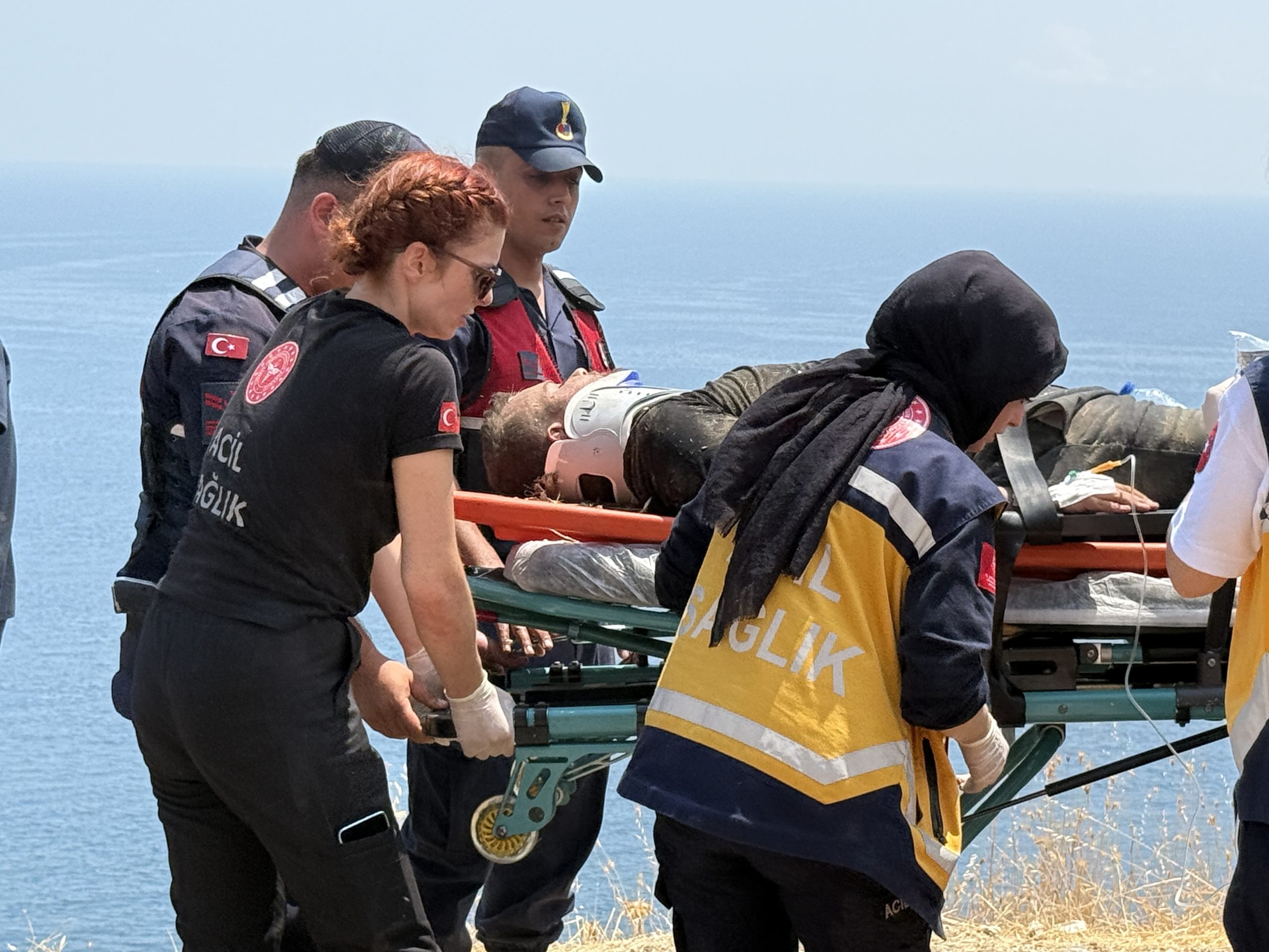 Tekirdağ’ın Süleymanpaşa ilçesinde 27 yaşındaki A.K, uçurumdan yuvarlanmasının ardından ekiplerin