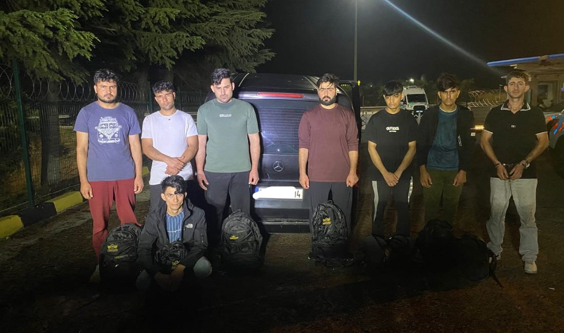 Tekirdağ’da 7 Düzensiz Göçmen Yakalandı Sürücü Gözaltında Tekirdağ’ın Ergene ilçesinde düzenlenen denetimlerde yasa dışı yollarla yurda girdiği