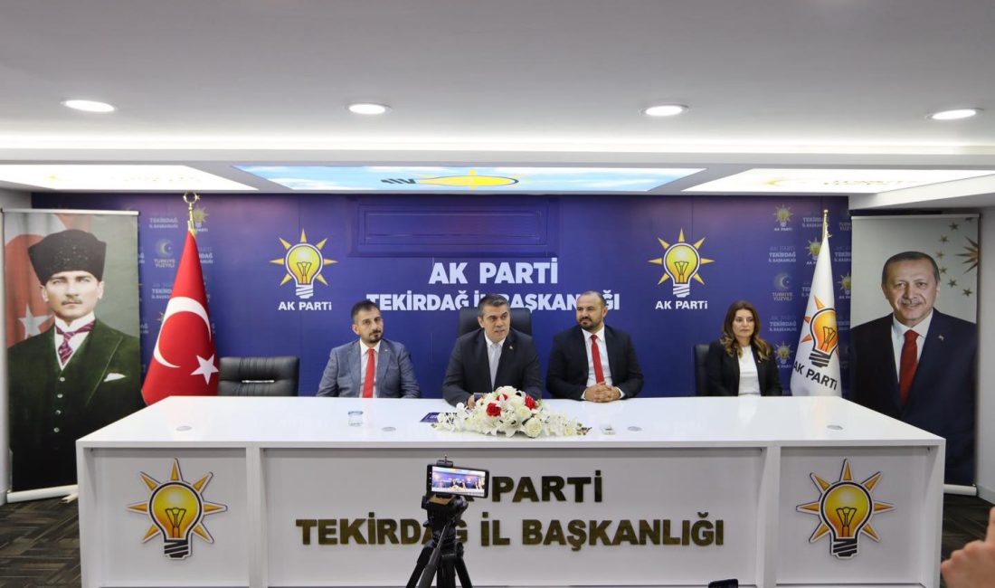 AK Parti Tekirdağ İl Başkanlığı’ndan “Terörsüz Türkiye” Açıklaması AK Parti Tekirdağ İl Başkanlığı, Türkiye genelinde eş zamanlı olarak