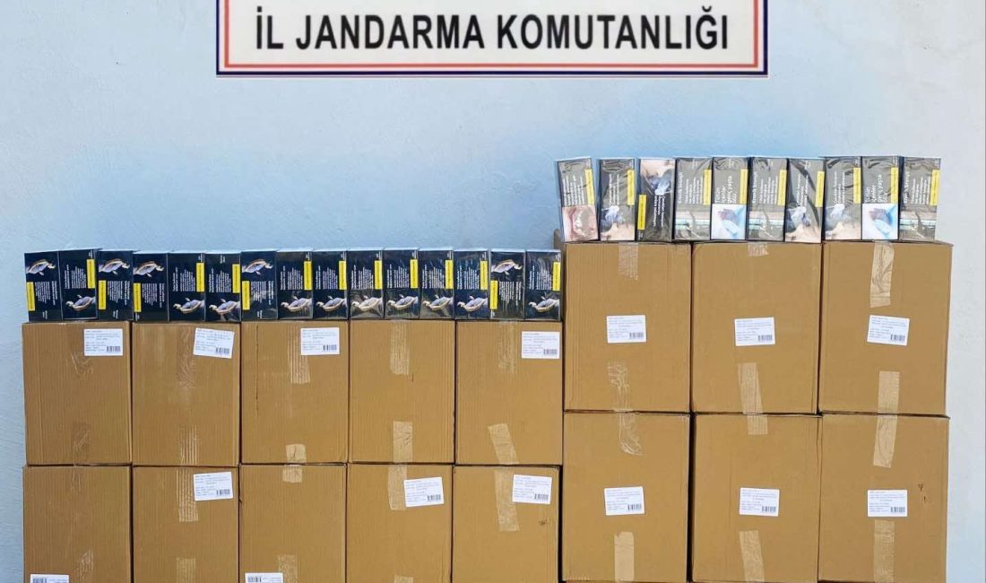 Tekirdağ’da Kaçak Makaron Operasyonu Kentte jandarma ekiplerinin tütün ve tütün mamulleri kaçakçılığının önlenmesine