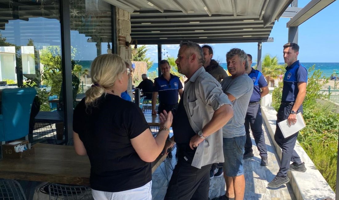 Süleymanpaşa Belediyesi Zabıta Müdürlüğü ekipleri, Barbaros ve Kumbağ sahillerinde halk