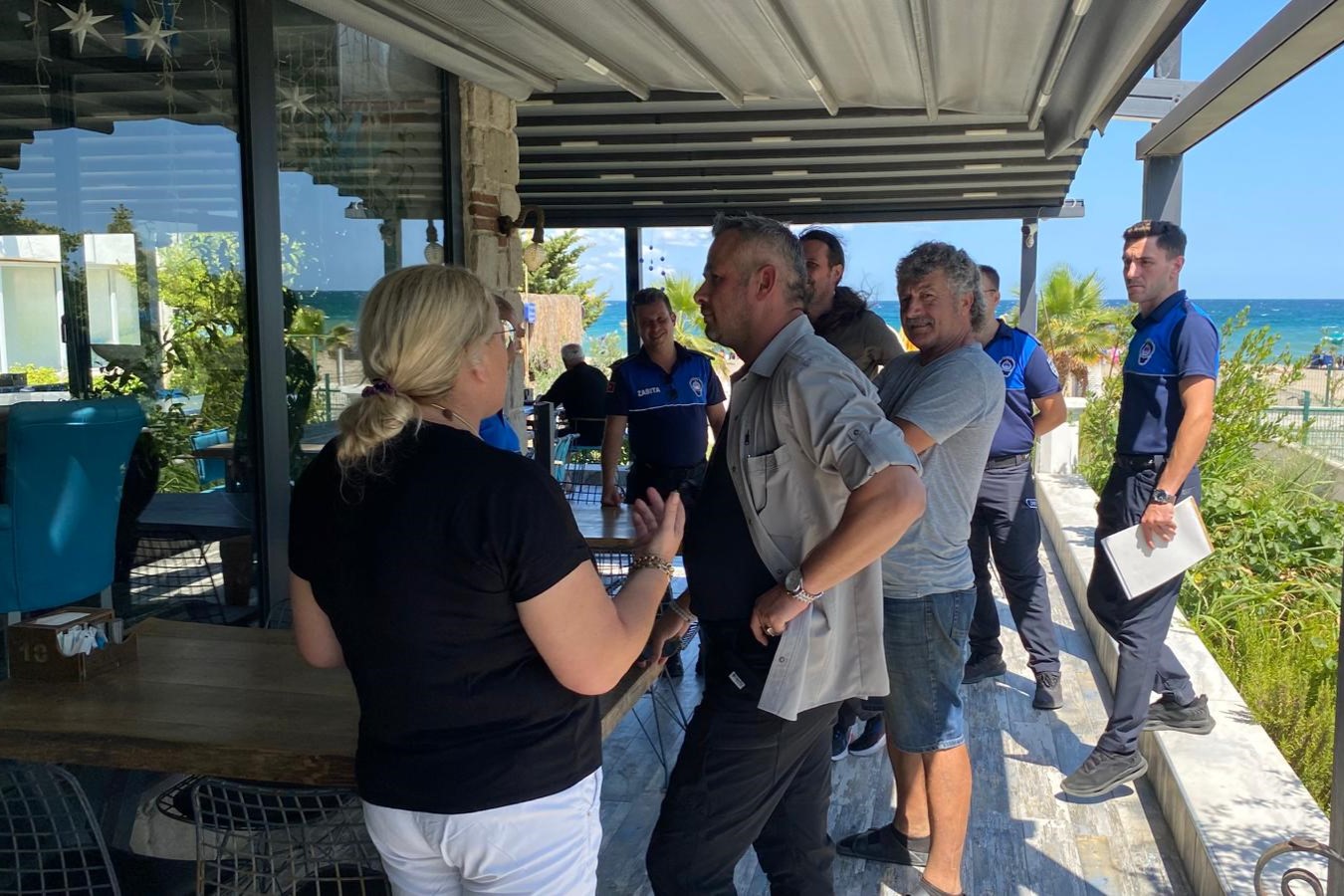 Süleymanpaşa Belediyesi Zabıta Müdürlüğü ekipleri, Barbaros ve Kumbağ sahillerinde halk