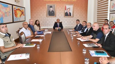 Tarımsal Kuraklık İl Kriz Merkezi, su kaynaklarının korunmasına yönelik kararlar