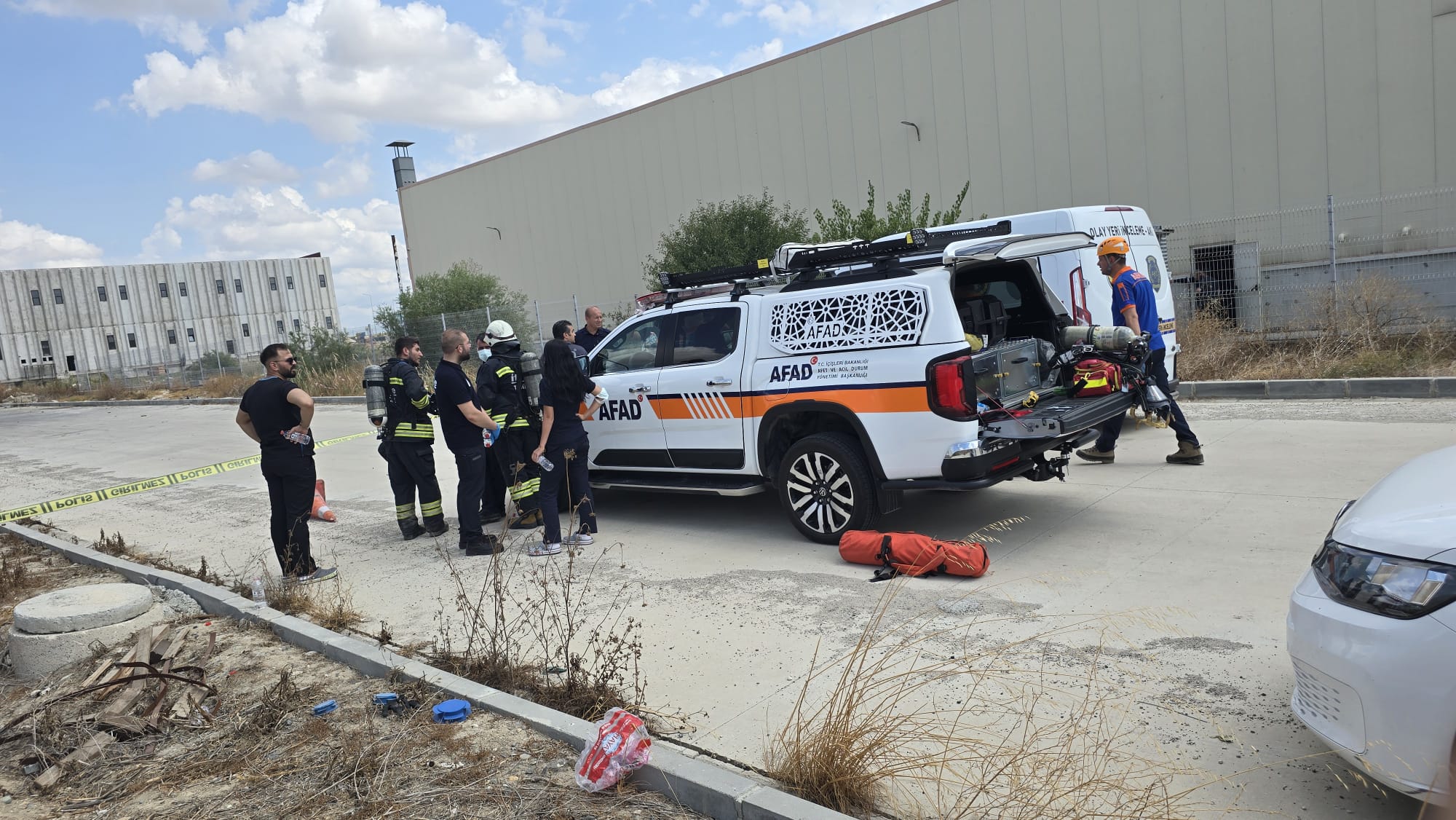 Patlamada 2 işçi yaşamını yitirdi 