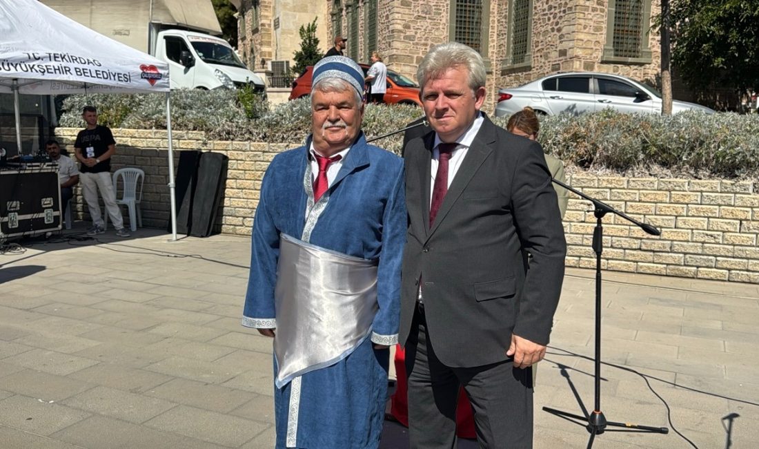 Tekirdağ’da Ahilik Geleneği Yaşatıldı "Pabucu dama atma" geleneği, Gençlik ve Spor İl Müdürlüğü tarafından