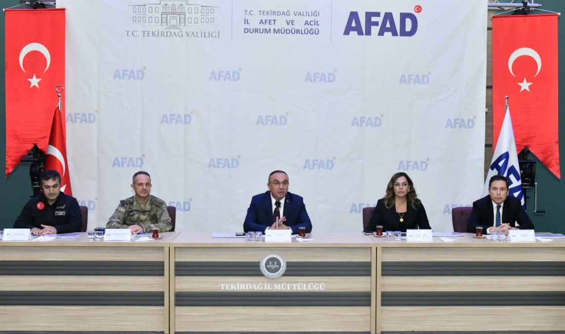 Tekirdağ’da Uluslararası Afet Tatbikatı İçin Hazırlıklar Başladı Tekirdağ, 2025 yılında düzenlenecek Uluslararası Afet Tatbikatı’na hazırlanıyor. Bu kapsamda