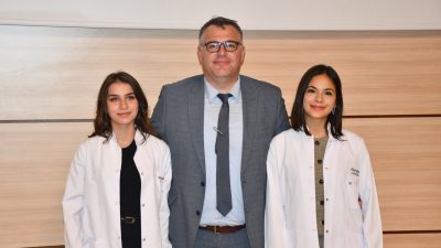 Beyaz önlük giyen öğrenciler mesleğe ilk adımlarını attı 