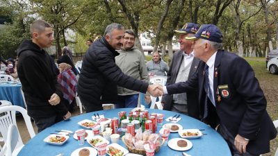 Tekirdağ İl Emniyet Müdürü Ahmet Metin Turanlı, gaziler ve şehit