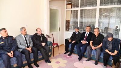 Tekirdağ Valisi Recep Soytürk, Şehit Hava Uçak Bakım Astsubay Kıdemli