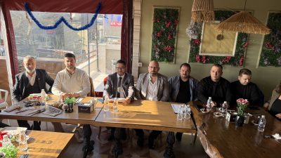 Tekirdağ Lokantacılar Odası Başkan Adayı Erhan Ürkmez, basın mensuplarıyla bir