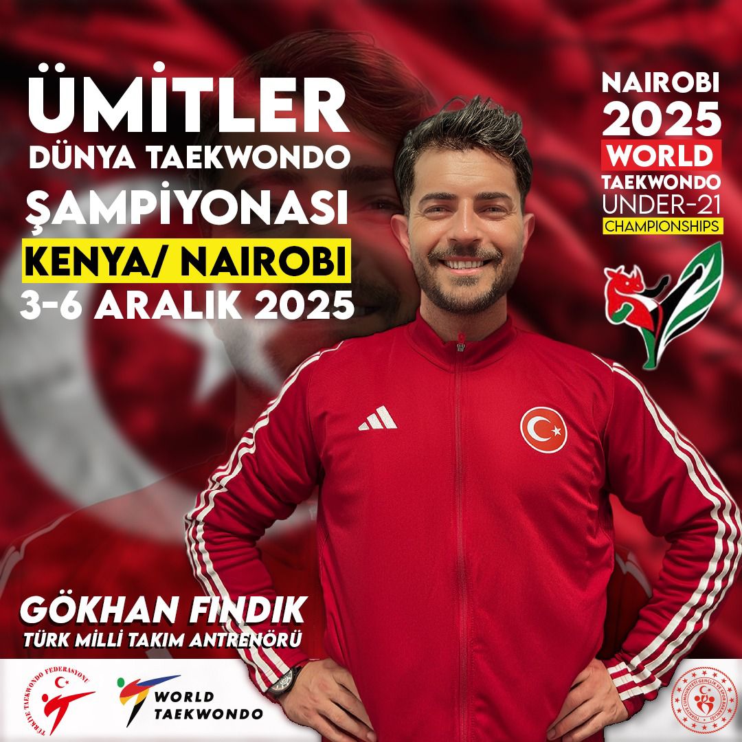 Malkara Belediye Akademisi tekvando antrenörü Gökhan Fındık, Kenya’da yarın başlayacak