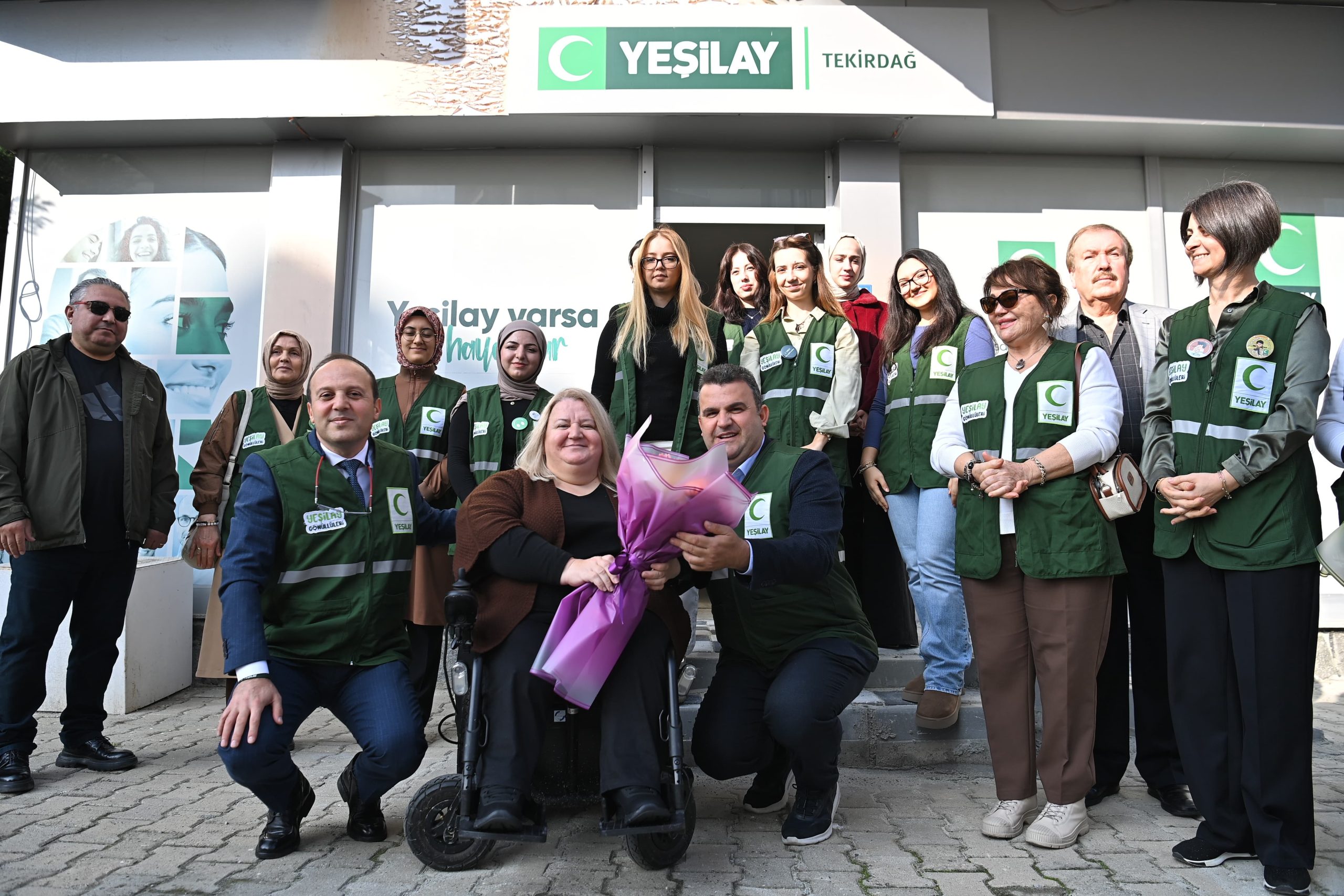 Yeşilay Tekirdağ Şube Başkanlığı, 3 Aralık Dünya Engelliler Günü kapsamında