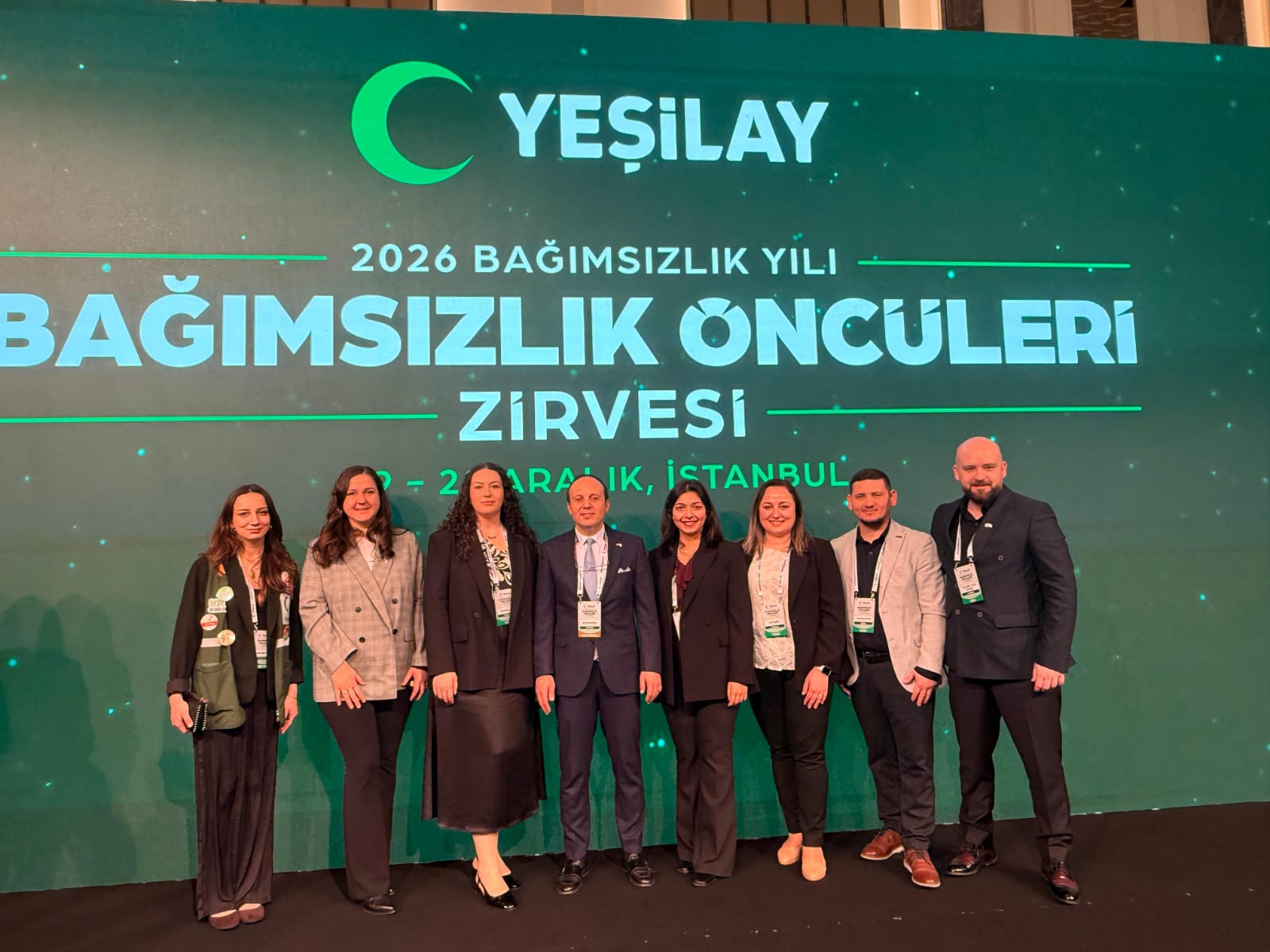 Yeşilay Tekirdağ Şubesi, Yeşilay Genel Merkezi tarafından İstanbul’da düzenlenen Bağımsızlık