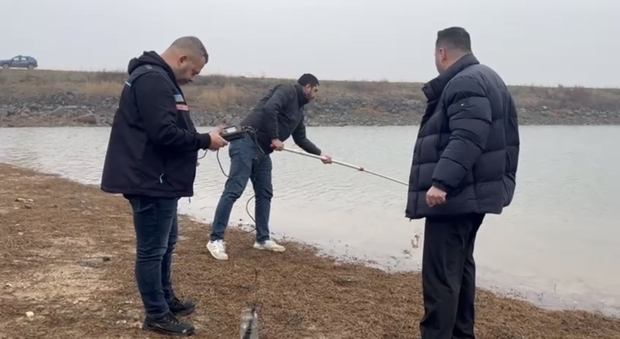 Tekirdağ’ın Hayrabolu ilçesinde bulunan Temrezli Göleti’nde su seviyesinin ciddi oranda