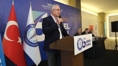 Sağlık-Sen Tekirdağ Şube Başkanlığı görevine Hüseyin Avni Yeniay yeniden seçildi.