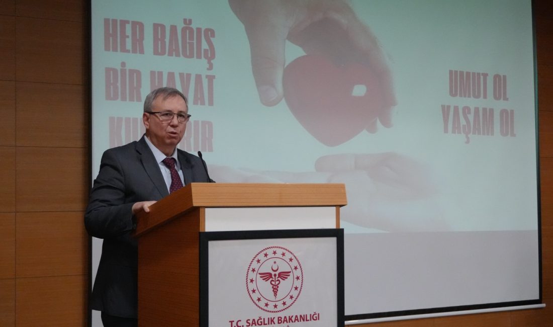Tekirdağ İl Sağlık Müdürlüğü öncülüğünde organ bağışına dikkat çekmek amacıyla