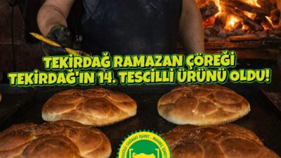 Ramazan Çöreği'nin tescil almasının kentin gastronomi turizmine de önemli katkı