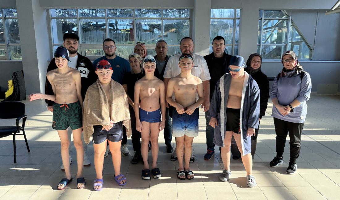 -15 özel çocuğun mücadelesi renkli görüntülere sahne oldu 