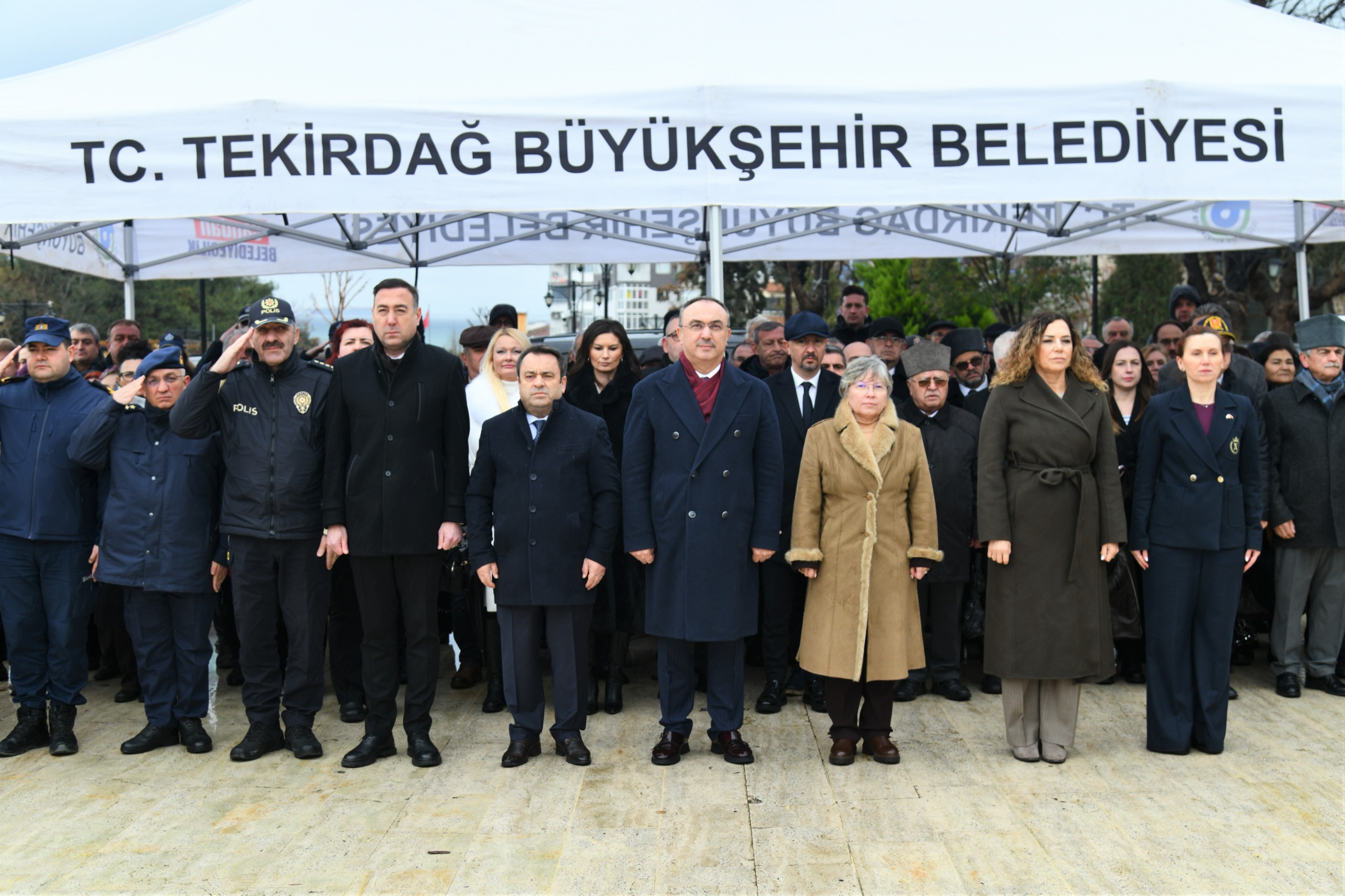Tekirdağ’da, Gazi Mustafa Kemal Atatürk’ün kente gelişinin 111. yıl dönümü
