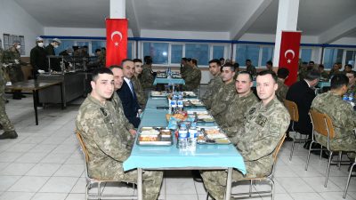 Tekirdağ Valisi Recep Soytürk, 8. Mekanize Piyade Tugayı’nda vatani görevini