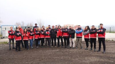 Tekirdağ’da görev yapan Milli Eğitim Bakanlığı Arama Kurtarma Birimi (MEB