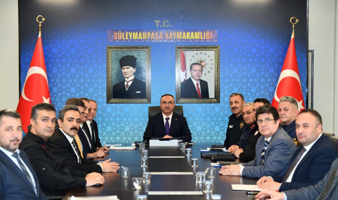 Tekirdağ’da yaz sezonu öncesi plajlarda alınacak tedbirler masaya yatırıldı. Yaz